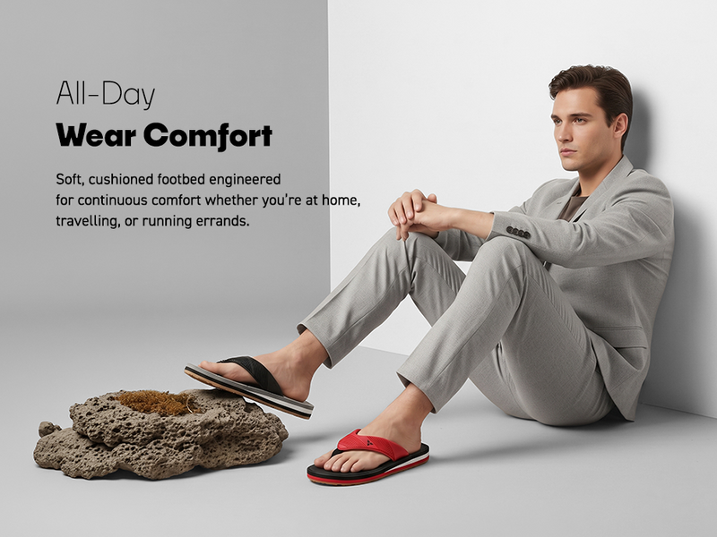Slip-On Slippers With Cushioned Footbed  | TFG-1046 A+ Content