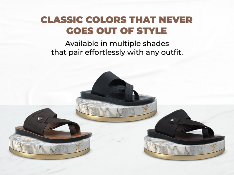 Men’s Open-Toe Sandals With Criss Cross Straps | TPG-3045 A+ Content
