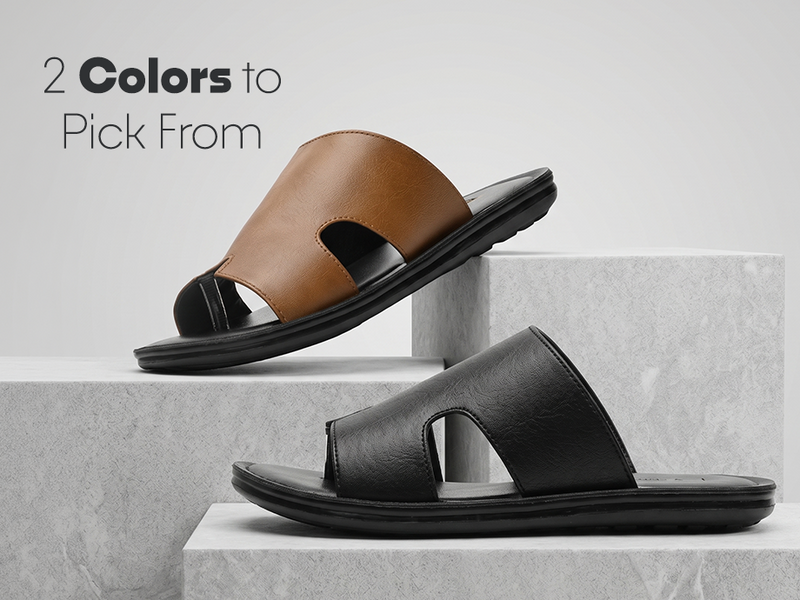 Men’s Slip-On Sandals With Arch Support | TPG-3074 A+ Content
