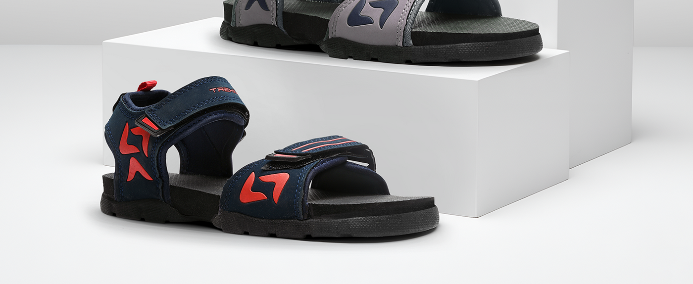Men’s Sporty & Stylish Sandals With Velcro Straps | TSD-4002 A+ Content