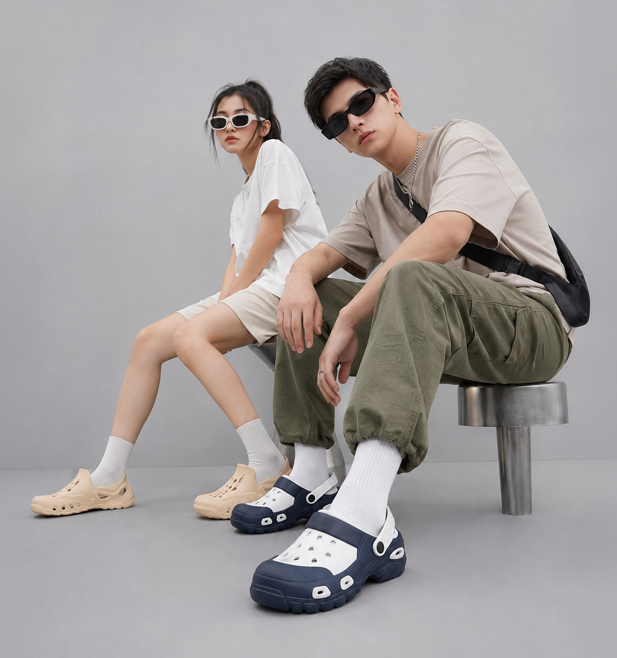 Unisex footwear, built around comfort first.